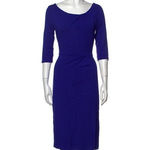 L.K. Bennett Scoop Neck Dress